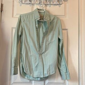 American Eagle Outfitters Mint Button Down Shirt